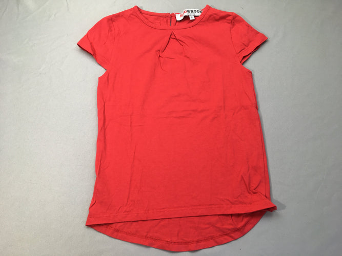 T-shirt m.c rouge, moins cher chez Petit Kiwi