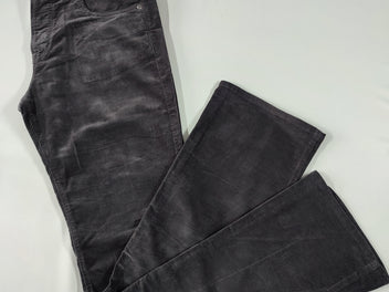 Pantalon  velours noir Elisa Blue, 38