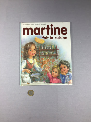 Livre Martine fait la cuisine, moins cher chez Petit Kiwi