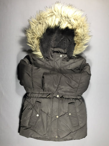 Manteau à capuche amovible - gris foncé, moins cher chez Petit Kiwi